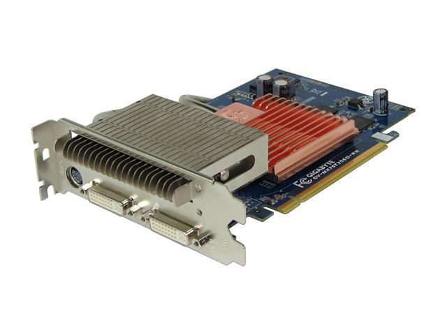GIGABYTE GeForce 7600GT 256MB GDDR3 PCI Express x16 SLI Support Silent Pipe II, Lead Free Video Card GV-NX76T256D-RH