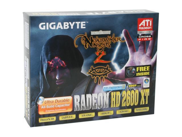 GIGABYTE Radeon HD 2600XT Video Card GV-RX26T256H - Newegg.com