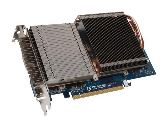 GIGABYTE GeForce 9600 GT 512MB GDDR3 PCI Express 2.0 x16 SLI Support Video Card GV-NX96T512HP