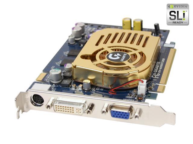 GIGABYTE GeForce 6600GT 128MB GDDR3 PCI Express x16 SLI Support Video Card GV-NX66T128D