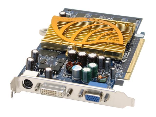 GIGABYTE GeForce 6600 128MB DDR PCI Express x16 Video Card GV-NX66128DP
