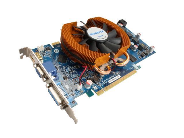 GIGABYTE GeForce 9800 GT 1GB GDDR3 PCI Express 2.0 x16 SLI Support Video Card GV-N98TOC-1GI