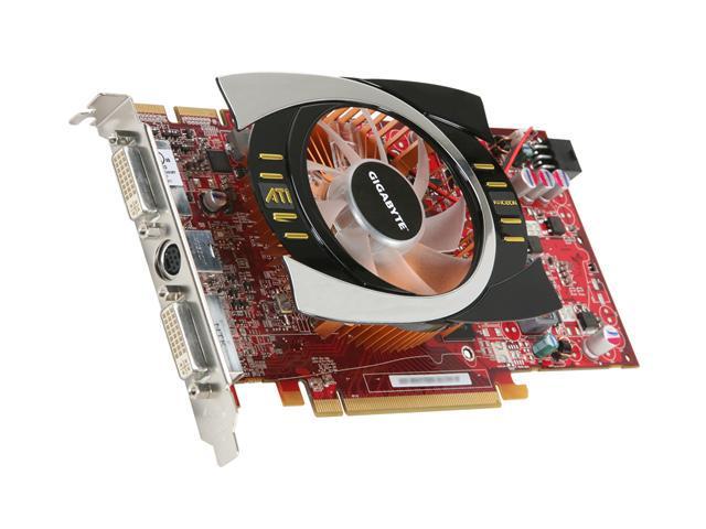 GIGABYTE Radeon HD 4770 512MB GDDR5 PCI Express 2.0 x16 CrossFireX Support Video Card GV-R477D5-512H-B