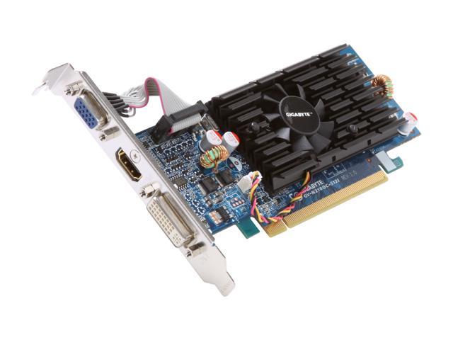 GIGABYTE GeForce 210 512MB GDDR2 PCI Express 2.0 x16 Video Card GV-N210OC-512I