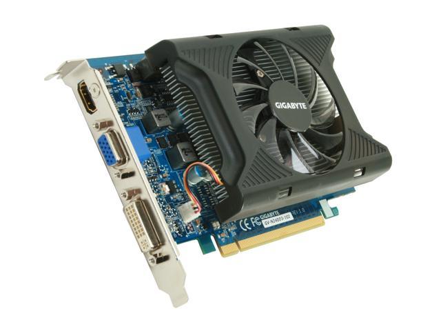 GIGABYTE GeForce GT 240 1GB DDR3 PCI Express 2.0 x16 Video Card GV-N240D3-1GI