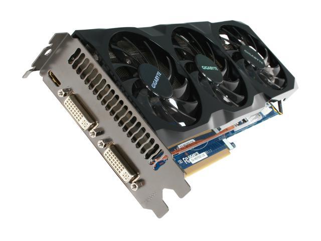 GIGABYTE GeForce GTX 570 (Fermi) 1280MB GDDR5 PCI Express 2.0 x16 SLI Support Video Card GV-N570OC-13I
