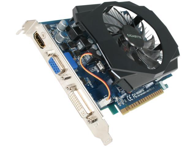 GIGABYTE GeForce GT 440 (Fermi) 1GB DDR3 PCI Express 2.0 x16 Video Card GV-N440D3-1GI
