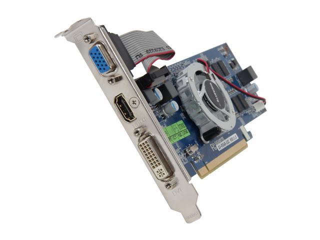 GIGABYTE Radeon HD 5450 1GB DDR3 PCI Express 2.1 x16 Low Profile Video Card GV-R545-1GI