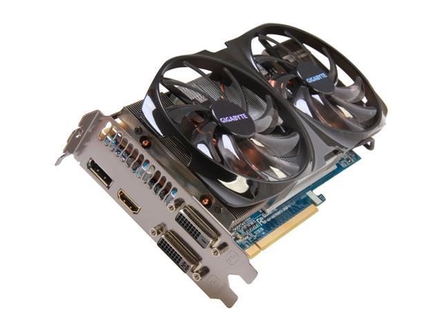 GIGABYTE GeForce GTX 670 2GB GDDR5 PCI Express 3.0 x16 SLI Support Video Card GV-N670WF2-2GD