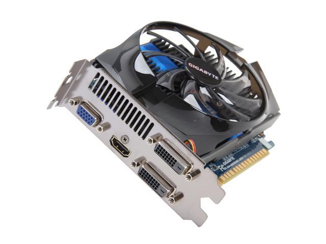 GIGABYTE GeForce GTX 650 2GB GDDR5 PCI Express 3.0 x16 Video Card GV-N650OC-2GI