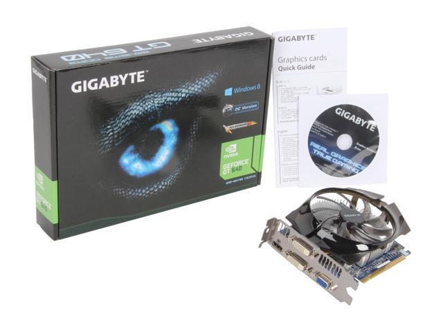 GIGABYTE GeForce GT 640 Video Card GV-N640OC-2GI Rev2.0 - Newegg.com