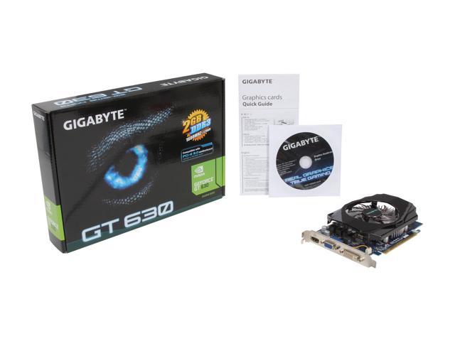 Сравнение видеокарт gigabyte geforce gt 630