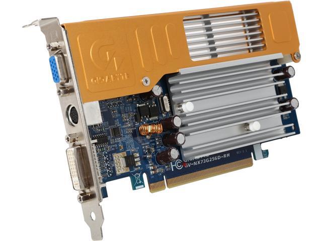 VINTAGE Twintech Nvidia 7300GS PCI Express 128m pour Windows XP