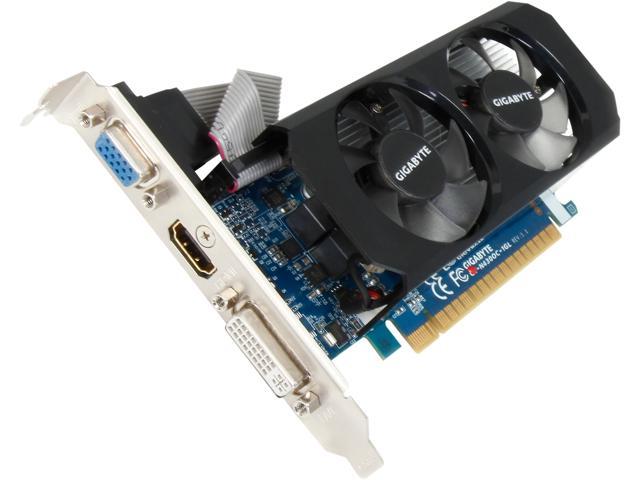 GIGABYTE GeForce GT 430 (Fermi) 1GB DDR3 PCI Express 2.0 x16 Low Profile Ready Video Card GV-N430OC-1GL
