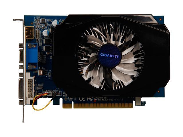 Refurbished: GIGABYTE GeForce GT 440 (Fermi) Video Card GV-N440D3-1GI ...