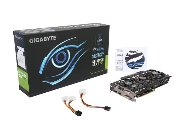 低価新品 GeForce GTX 770 GTXGV-N770OC-4GD 動作確認済 g7TWl