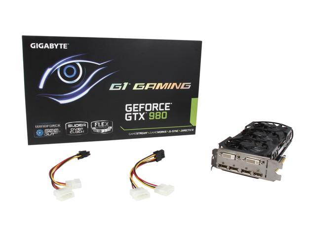 GIGABYTE GeForce GTX 980 4GB G1 GAMING OC EDITION, GV-N980G1 GAMING-4GD