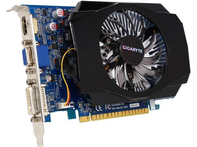 Refurbished GIGABYTE GeForce GT 630 Video Card GV N630 2GI REV3.0