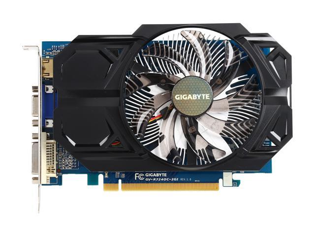 Refurbished: Gigabyte Radeon R7 240 Video Card Gv-r724oc-2gi Rev2.0 