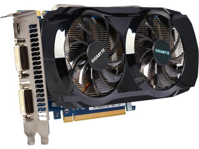 GIGABYTE GeForce GTX 460 (Fermi) 1GB GDDR5 PCI Express 2.0 Video Card GV-N460UD-1GI