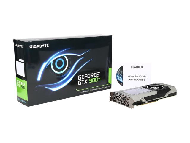 GIGABYTE GeForce GTX 980 Ti Video Card GV-N98TD5-6GD-B - Newegg.com