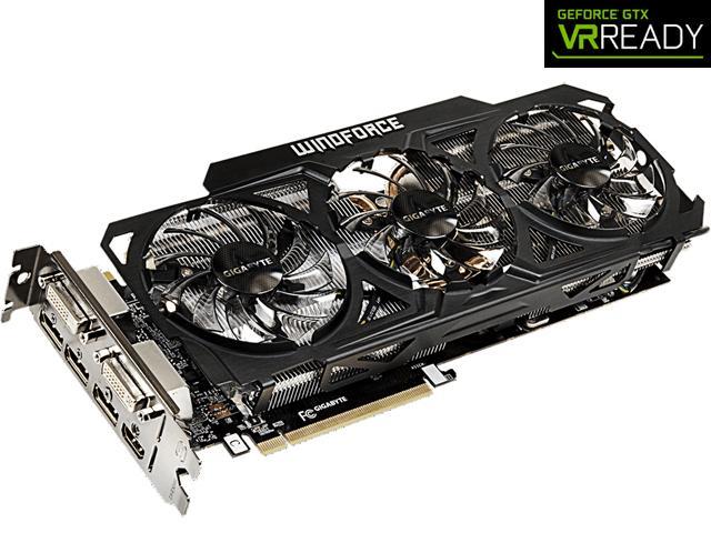 GIGABYTE GeForce GTX 980 4GB WINDFORCE 3X 450W OC EDITION, GV-N980OC-4GD