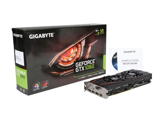 Open Box: GIGABYTE GeForce GTX 1060 Video Card GV-N1060D5-6GD REV2 ...