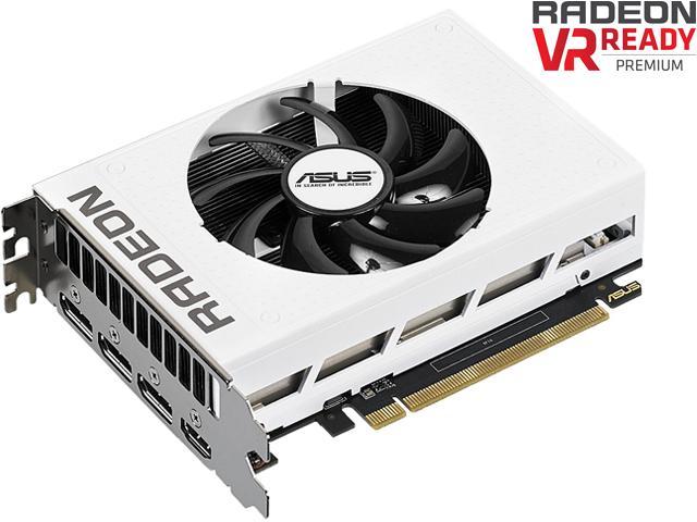 ASUS Radeon R9 Nano 4GB HBM PCI Express 3.0 CrossFireX Support Video Card  R9NANO-4G-WHITE