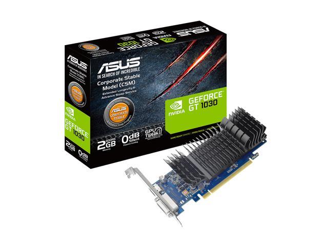 ASUS GeForce GT 1030 2GB GDDR5 HDMI DVI Graphics Card (GT1030-2G 