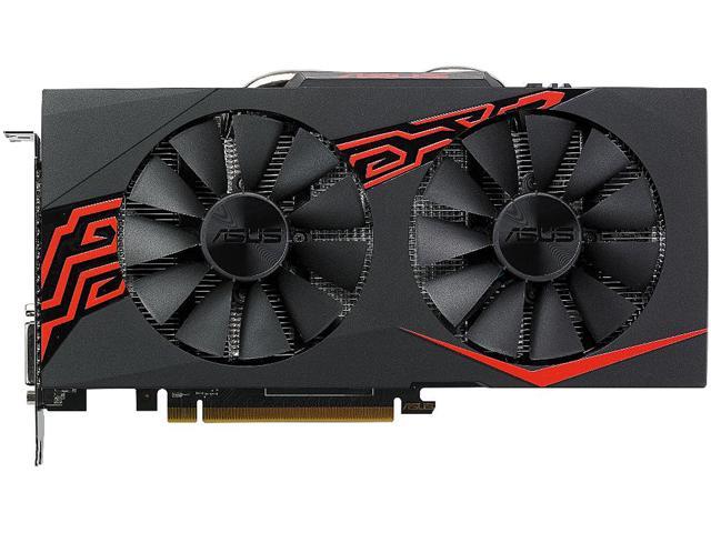 ASUS Expedition Radeon RX 570 8GB GDDR5 PCI Express 3.0 CrossFireX Support Video Card EX-RX570-O8G