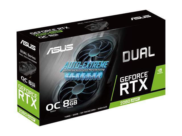 ASUS GeForce RTX 2080 SUPER Overclocked 8G Dual-Fan EVO 