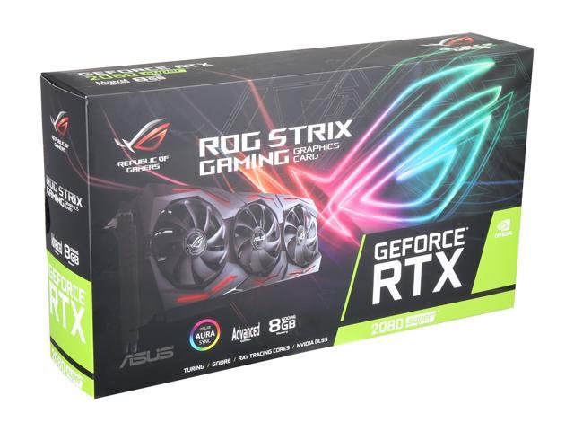 ASUS ROG STRIX GeForce RTX 2080 SUPER OC 8G Gaming Graphics Card