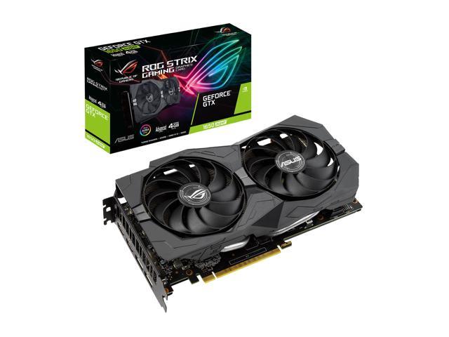 Open Box: ASUS ROG Strix GeForce GTX 1650 SUPER Advanced 4GB Edition GDDR6 HDMI 2.0 DP 1.4 Gaming Graphics Card (ROG-STRIX-GTX1650S-A4G-GAMING) GPUs / Video Cards - Newegg.com