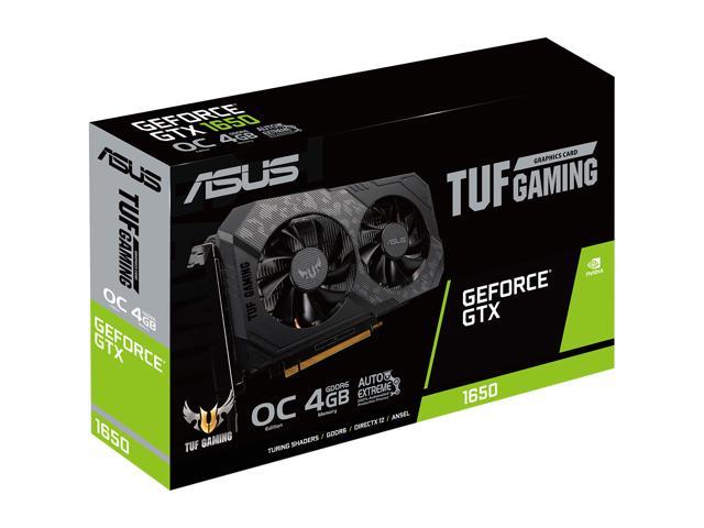 ASUS TUF Gaming GeForce GTX 1650 OC Edition 4GB GDDR6 PCI Express