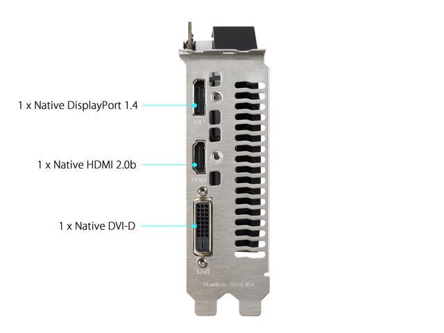 Asus Phoenix Geforce Gtx 1650 Ph Gtx1650 O4gd6 Video Card Newegg Com