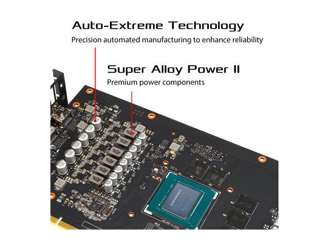 ASUS ROG STRIX GeForce RTX 2060 SUPER 8GB GDDR6 PCI Express 3.0 Video Card  ROG-STRIX-RTX2060S-O8G-EVO-V2-GAMING