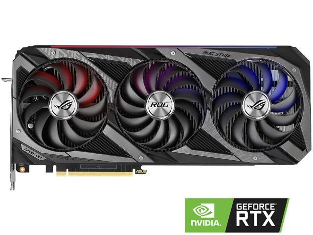 ASUS ROG Strix GeForce RTX 3070 8GB GDDR6 PCI Express 4.0 Video Card  ROG-STRIX-RTX3070-O8G-GAMING