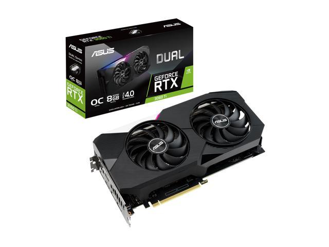 ASUS Dual GeForce RTX 3060 Ti Video Card DUAL-RTX3060TI-O8G