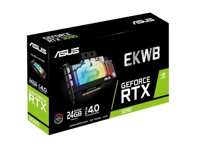 ASUS EKWB GeForce RTX 3090 24GB GDDR6X (PCIe 4.0, 24GB GDDR6X