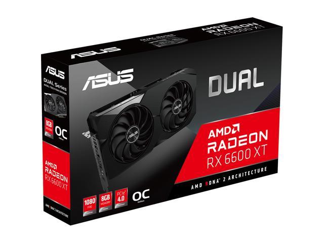 Used - Very Good: ASUS Dual Radeon RX 6600 XT Video Card DUAL