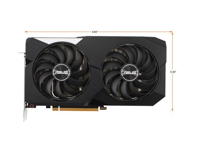 ASUS Dual Radeon RX 6600 XT 8GB GDDR6 PCI Express 4.0 CrossFireX