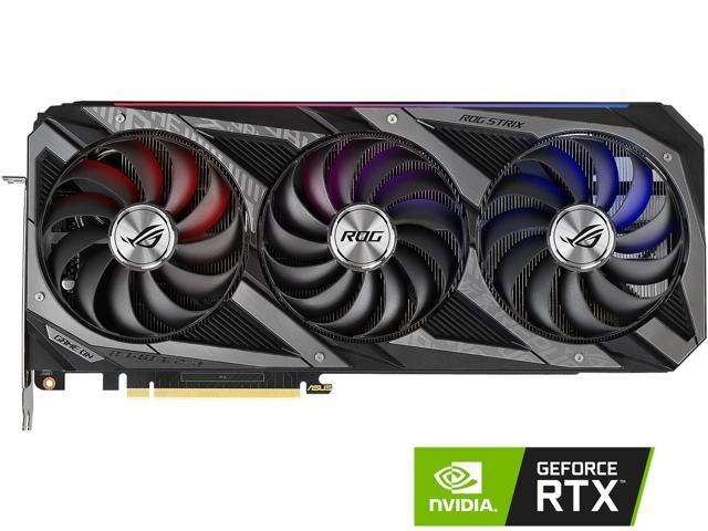 ASUS ROG Strix NVIDIA GeForce RTX 3060 Ti V2 OC Edition Gaming Graphics  Card (PCIe 4.0, 8GB GDDR6, LHR, HDMI 2.1, DisplayPort 1.4a, Axial-tech Fan 