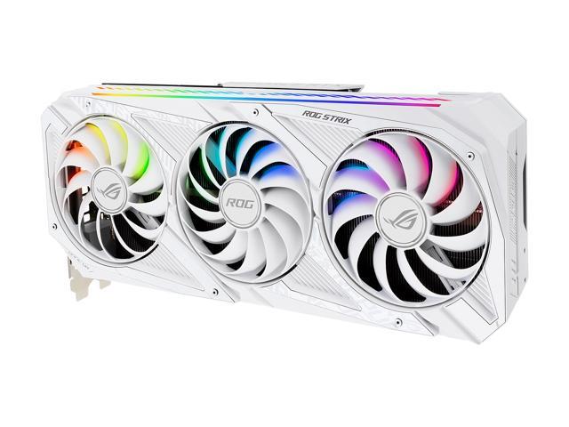 ASUS ROG Strix NVIDIA GeForce RTX 3070 V2 White OC Edition Gaming