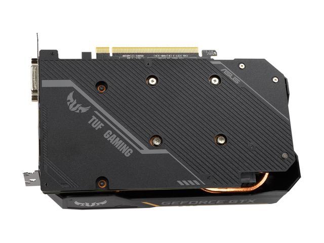 ASUS TUF Gaming GeForce GTX 1660 Ti EVO OC Edition 6GB GDDR6 PCI Express  3.0 Video Card TUF-GTX1660TI-O6G-EVO-GAMING