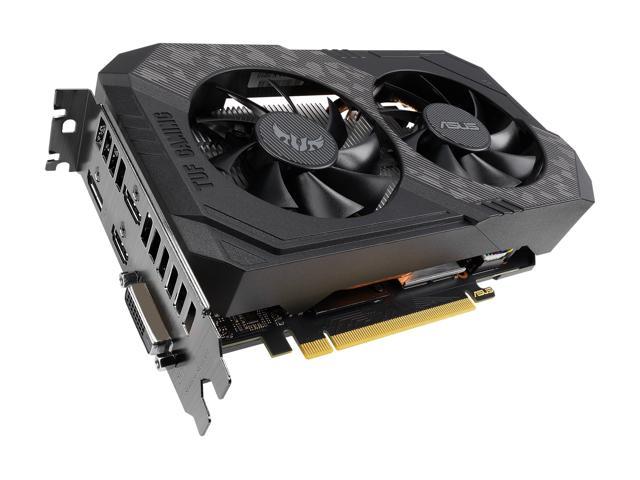 ASUS TUF Gaming GeForce GTX 1660 Ti EVO OC Edition 6GB GDDR6 PCI Express  3.0 Video Card TUF-GTX1660TI-O6G-EVO-GAMING