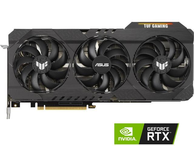 ASUS TUF Gaming NVIDIA GeForce RTX 3080 OC Edition Graphics Card (PCIe 4.0, 12GB GDDR6X, LHR, HDMI 2.1, DisplayPort 1.4a, Dual Ball Fan Bearings, Military-grade Certification, GPU Tweak)