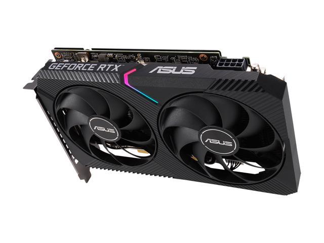 ASUS Dual GeForce RTX 3050 8GB GDDR6 PCI Express 4.0 Video Card DUAL-RTX3050-O8G  GPUs Video Graphics Cards