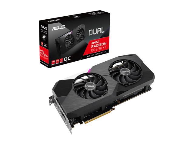 Used - Like New: ASUS Dual AMD Radeon RX 6750 XT OC Edition 12GB