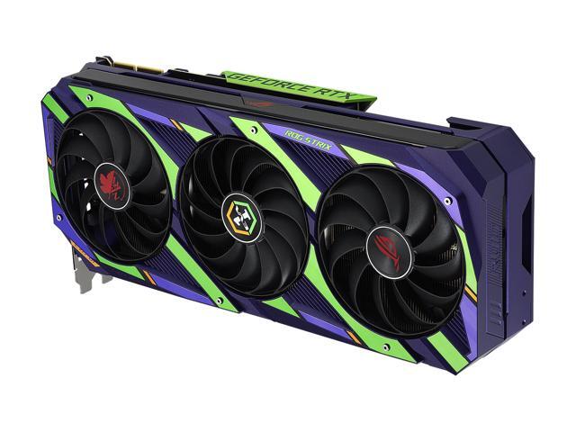 NVIDIA ASUS ROG Strix GeForce RTX 3090 24G Evangelion Edition Graphics Card  ROG-STRIX-RTX3090-O12G-EVA - US