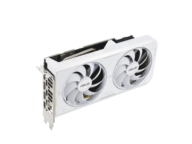 ASUS Dual NVIDIA GeForce RTX 3060 Ti White Edition Graphics Card (PCIe ...